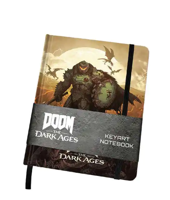 Doom The Dark Ages Notizbuch A5 Keyart Produktfoto