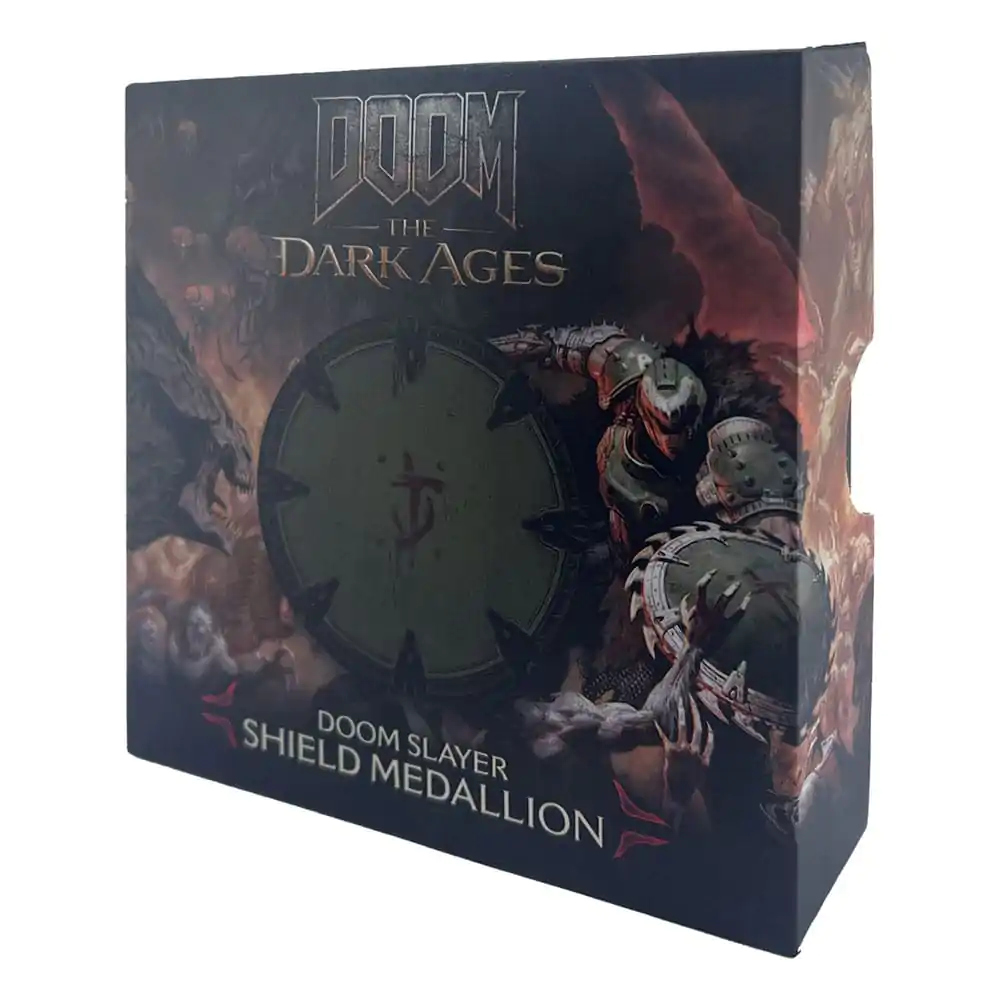 Doom: The Dark Ages Medallion Säge Schild Produktfoto