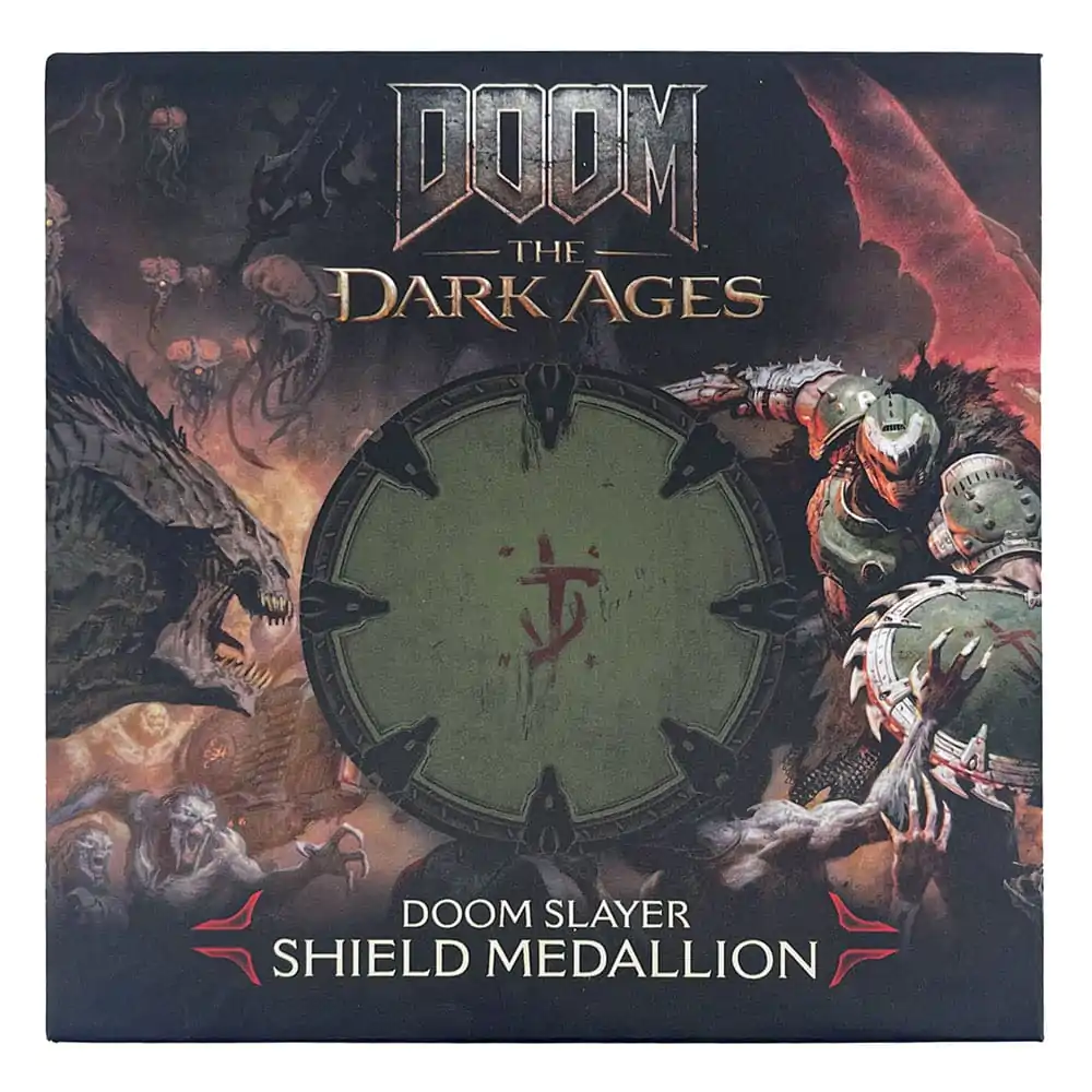 Doom: The Dark Ages Medallion Säge Schild Produktfoto