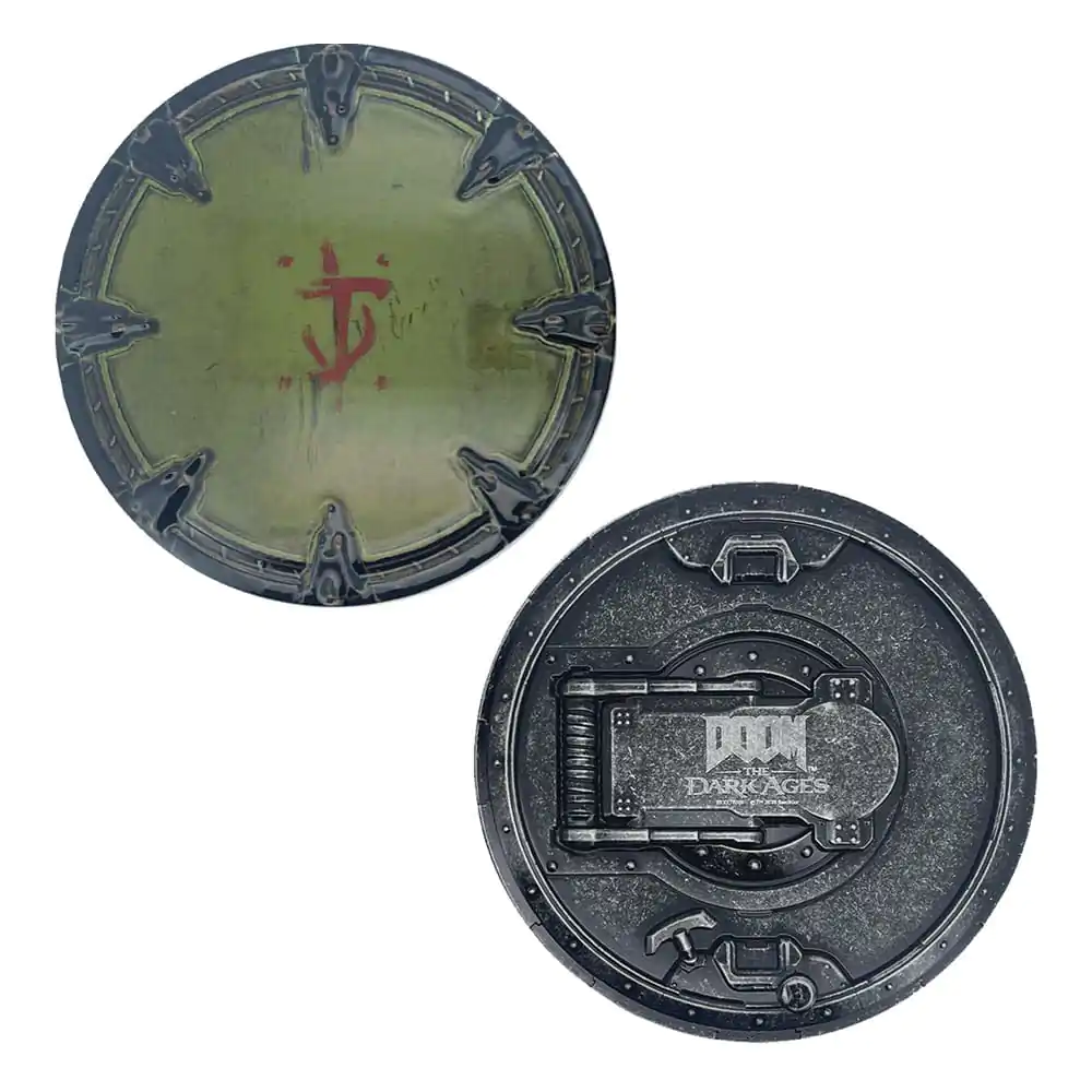 Doom: The Dark Ages Medallion Säge Schild Produktfoto
