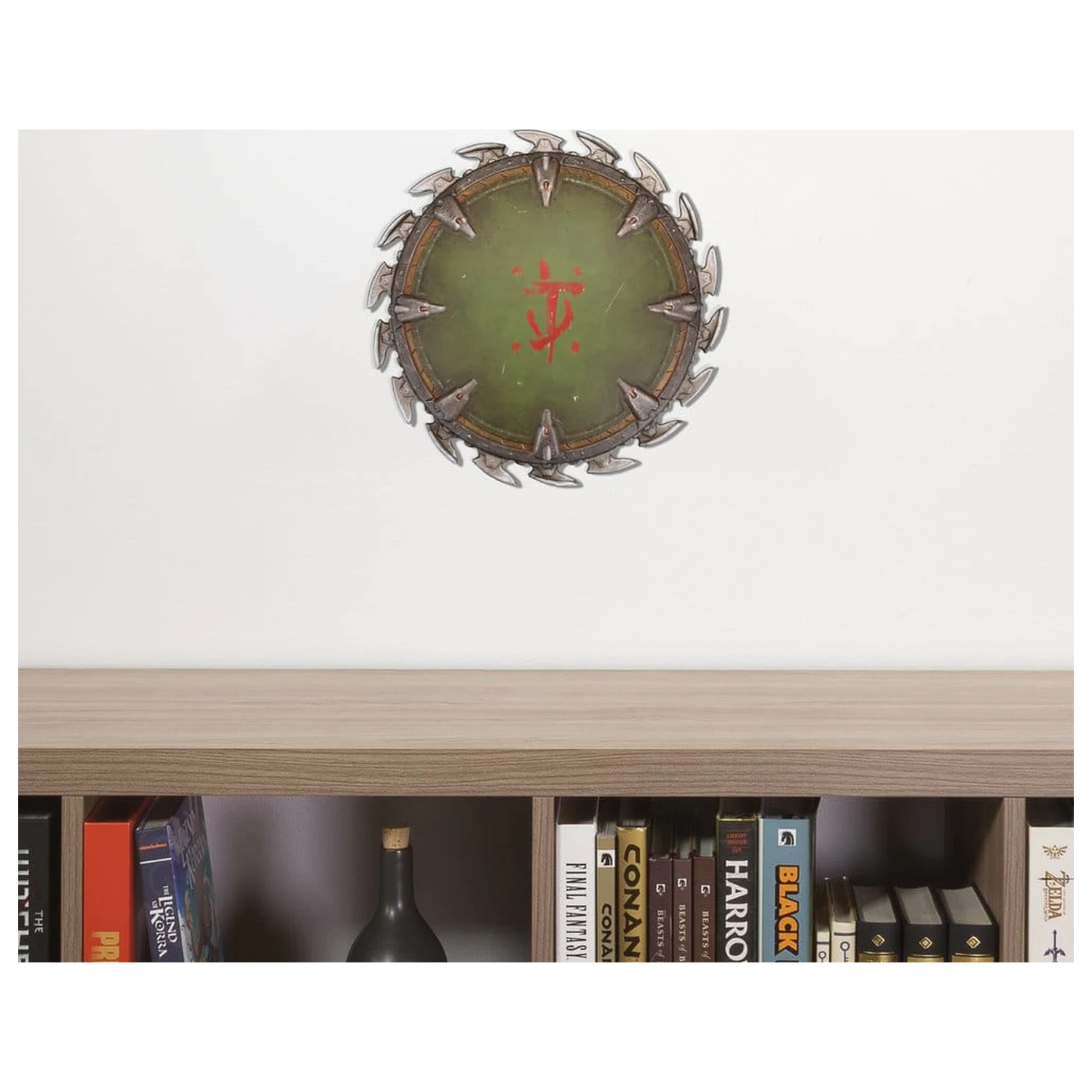 Doom: The Dark Ages Wandhalterung Schild Säge 25 x 25 cm Produktfoto