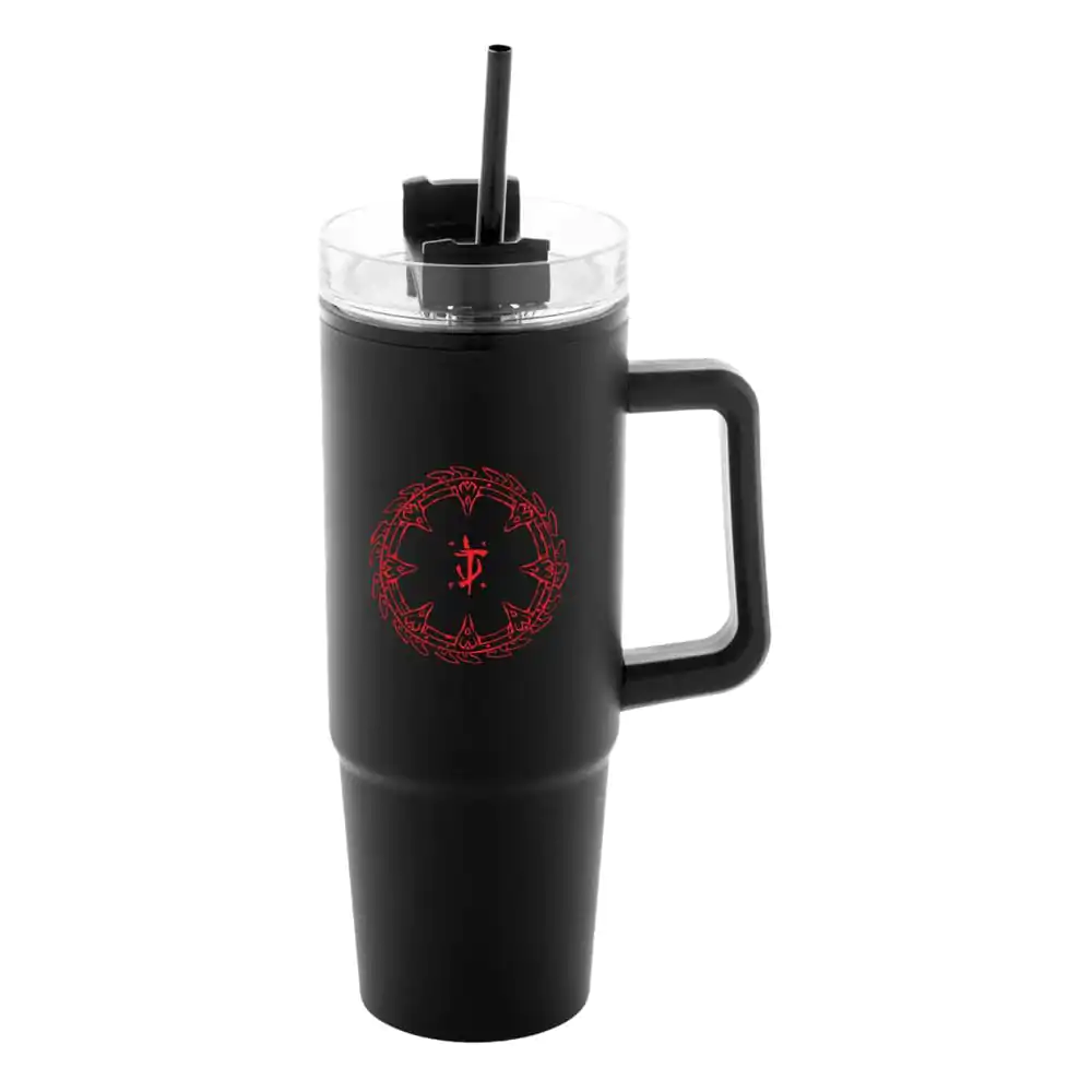 Doom The Dark Ages Thermobecher mit Strohhalmschutz 1180 ml Produktfoto
