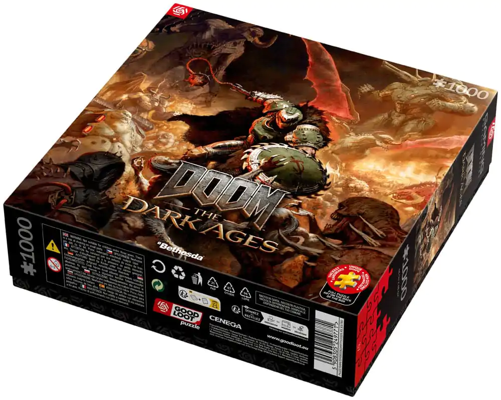 Doom The Dark Ages Puzzle Slayer's Rag (1000 Teile) Produktfoto