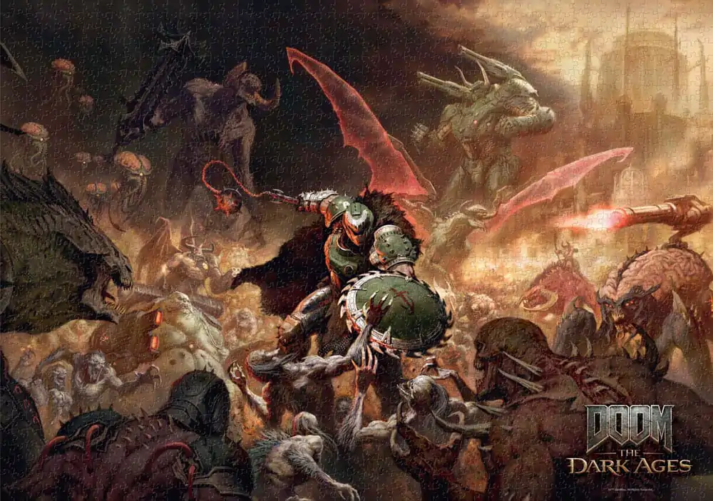 Doom The Dark Ages Puzzle Slayer's Rag (1000 Teile) Produktfoto