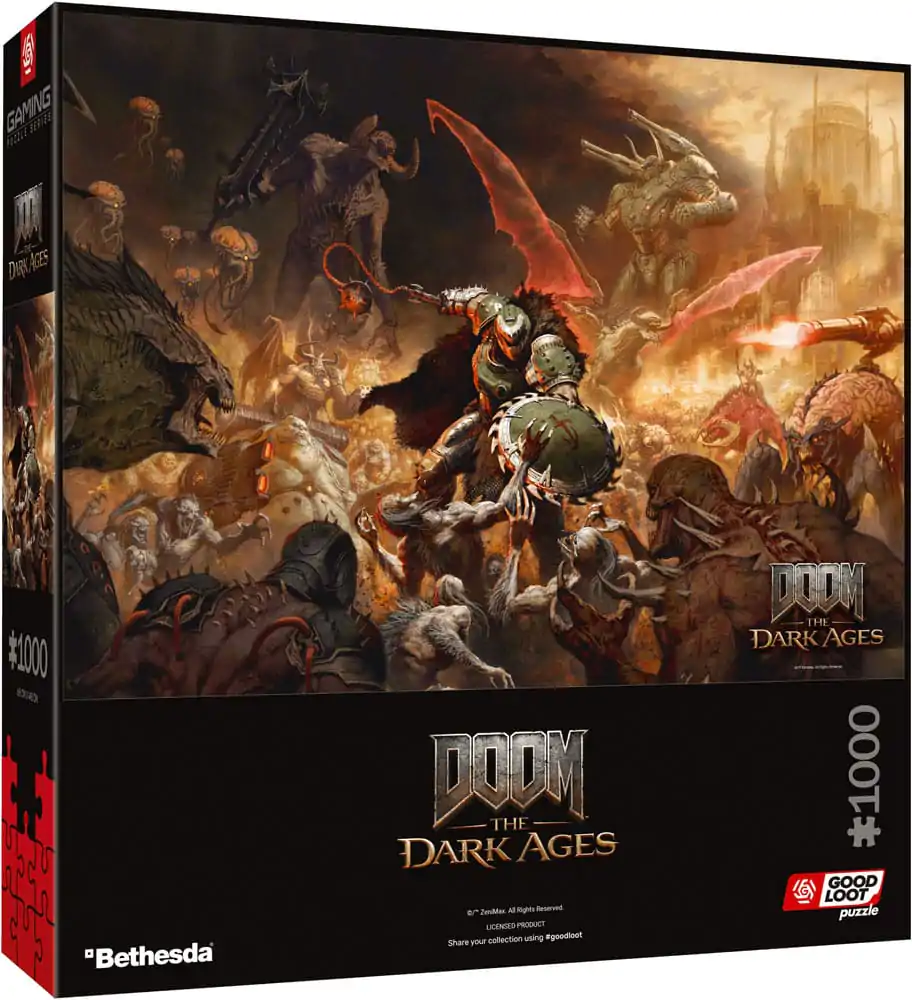 Doom The Dark Ages Puzzle Slayer's Rag (1000 Teile) Produktfoto