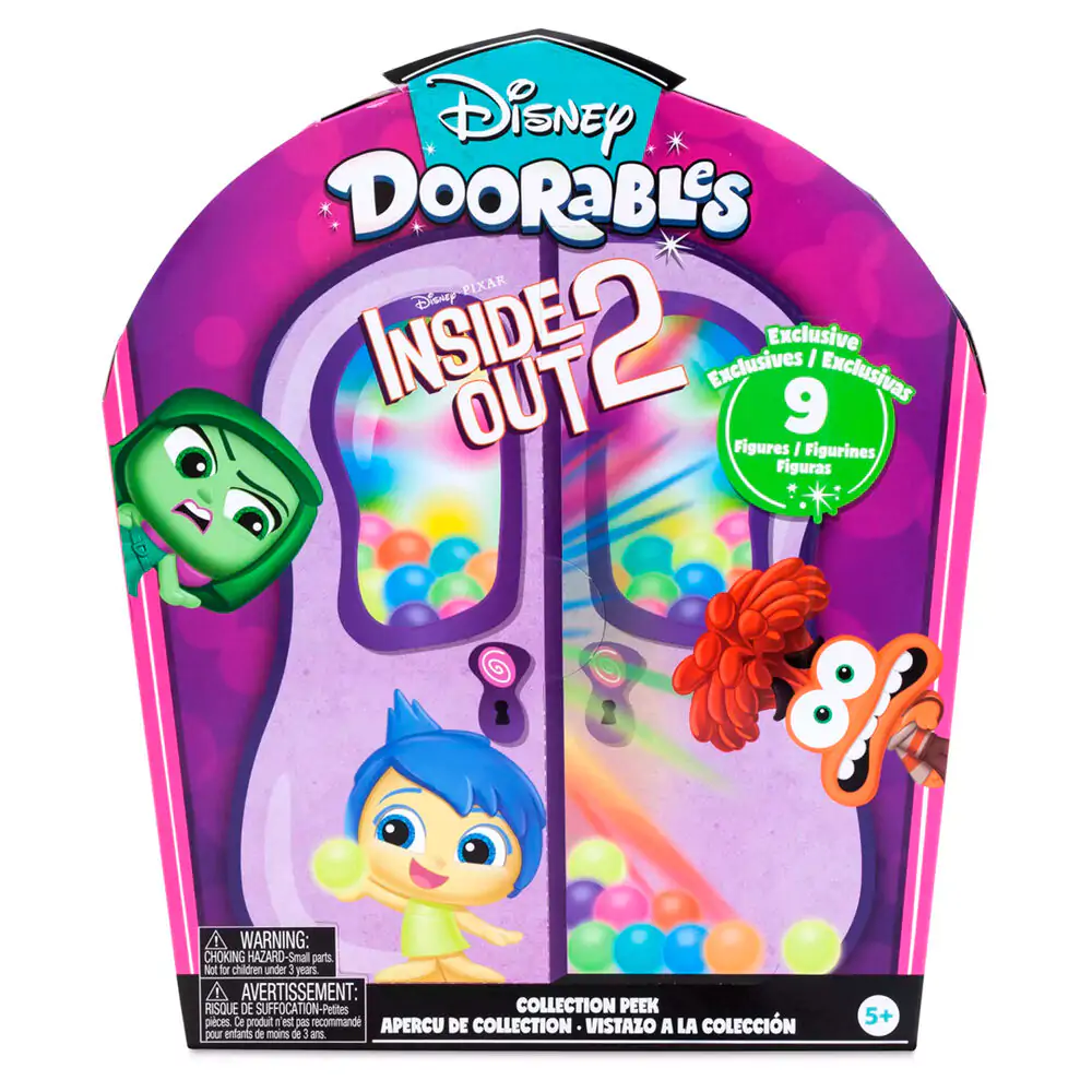 Doorables Disney Pixar Inside Out 2 9-er Pack Figuren 4cm termékfotó