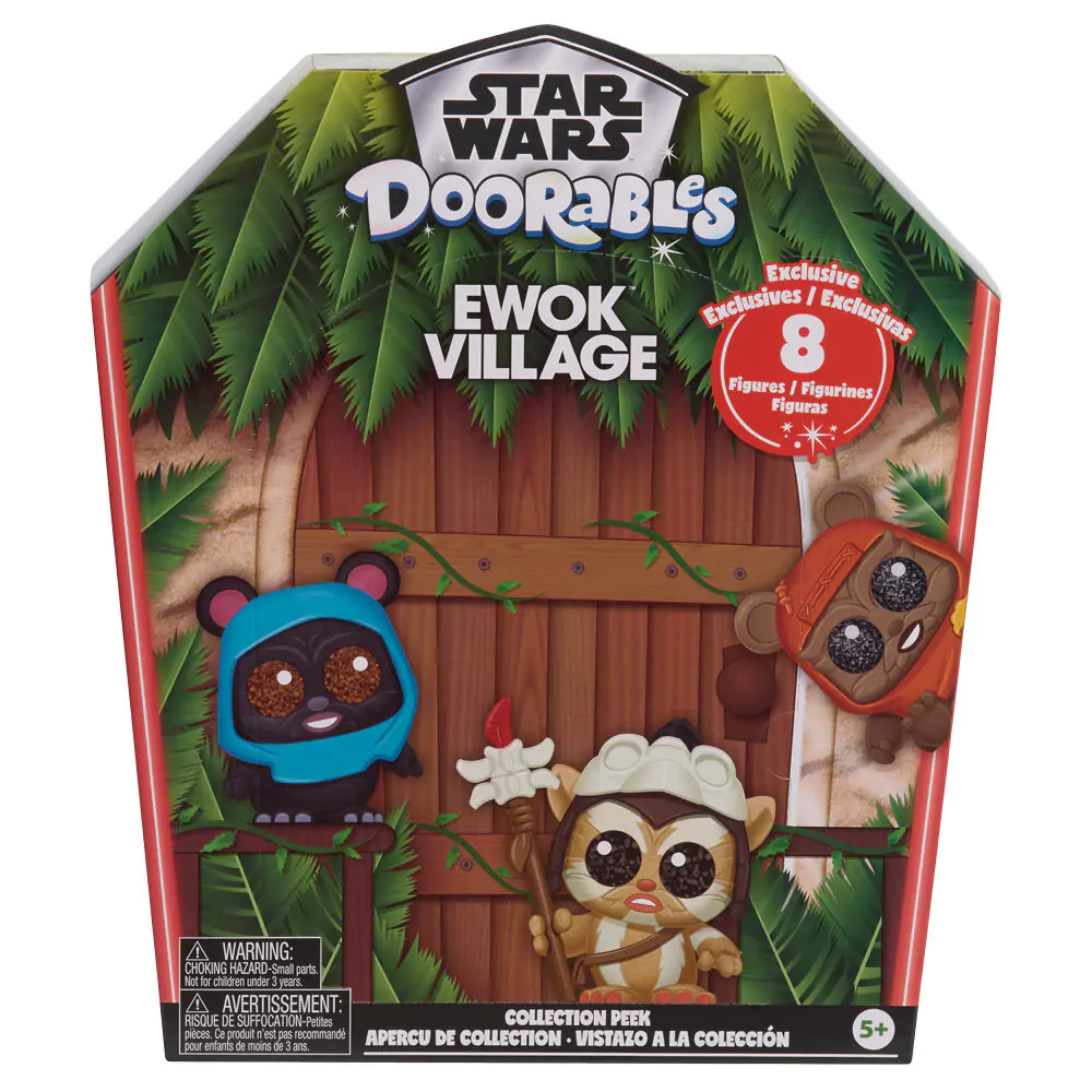 Doorables Star Wars Ewok Collection Peek 8-er Figuren Set Produktfoto