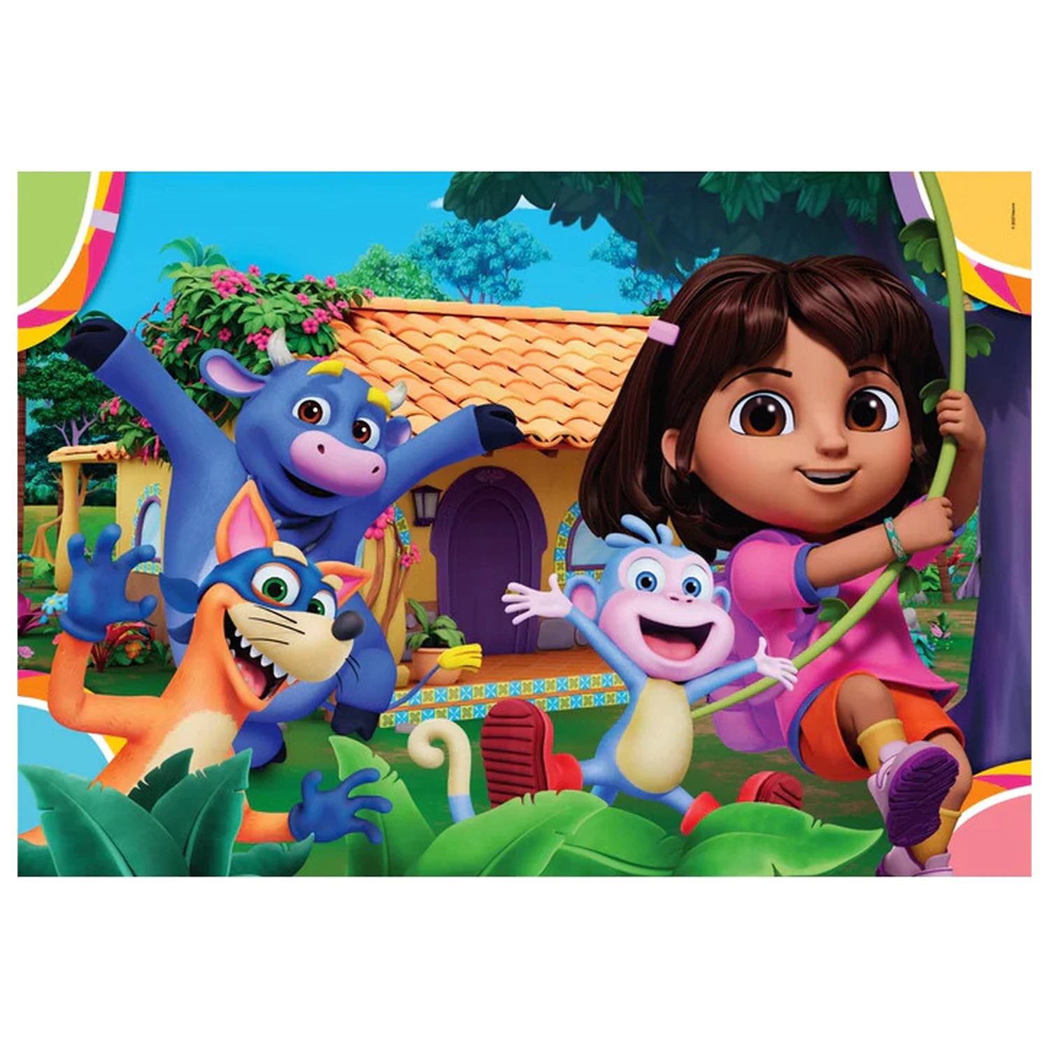 Dora the Explorer Garden 2x20 Teile Puzzle Produktfoto
