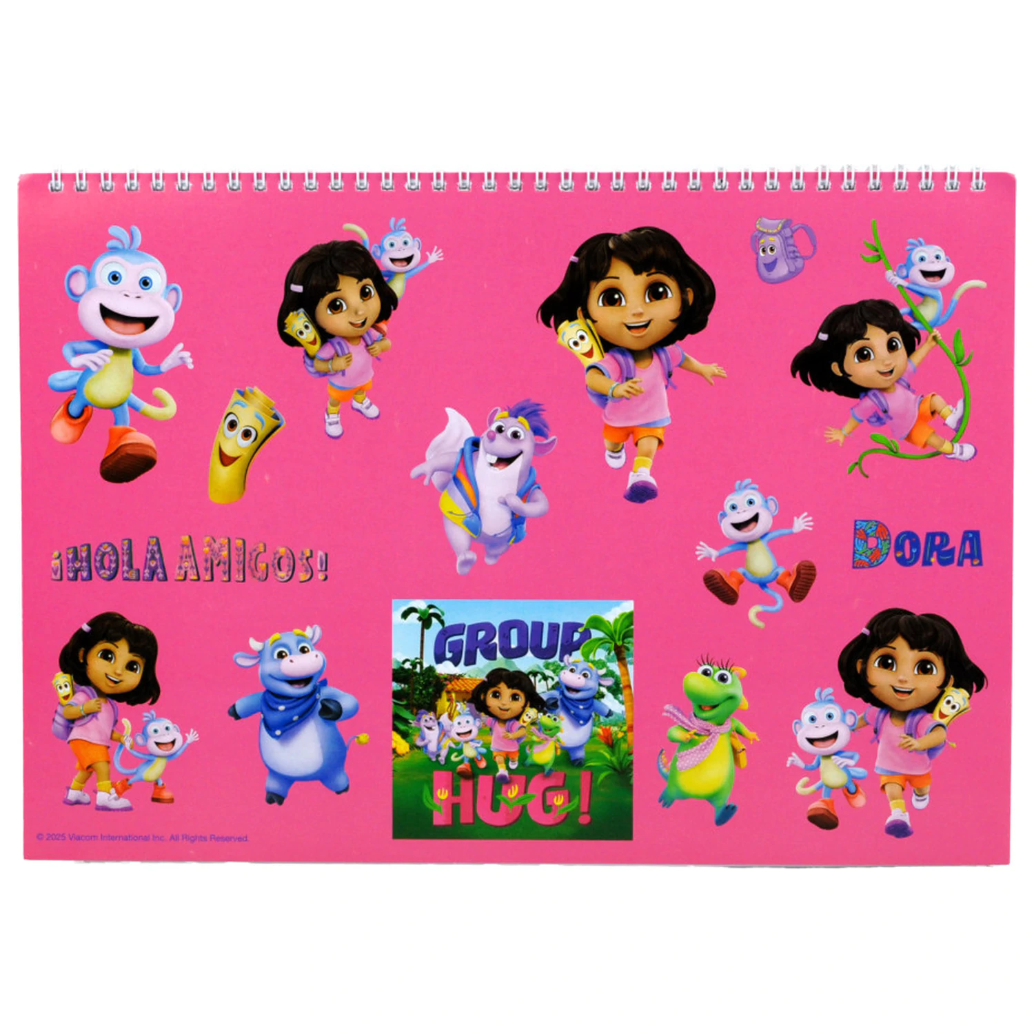 Dora the Explorer Jungle A/4 Spiral Skizzenbuch mit 40 Stickern Produktfoto