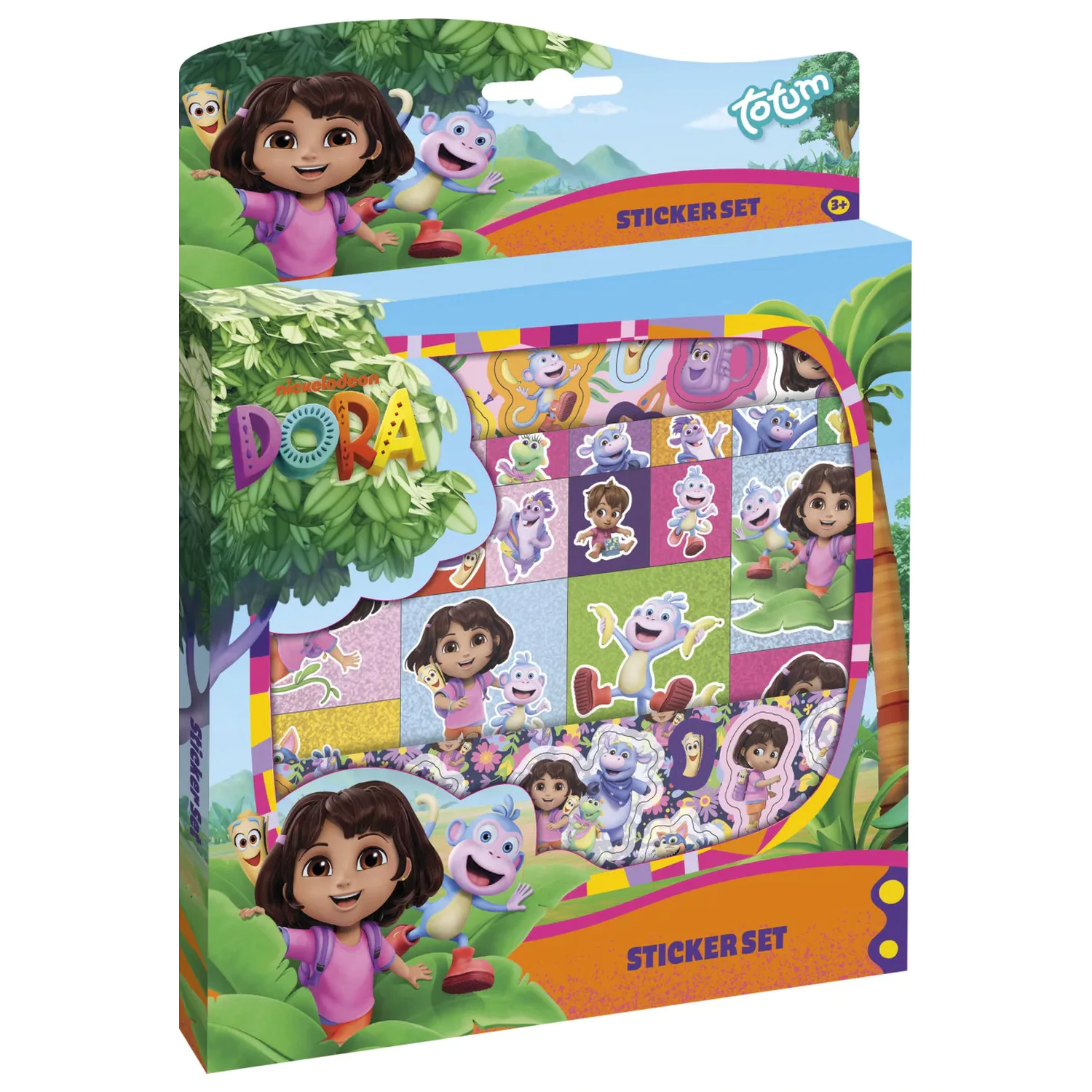 Dora the Explorer Dschungel Aufkleber Set Produktfoto