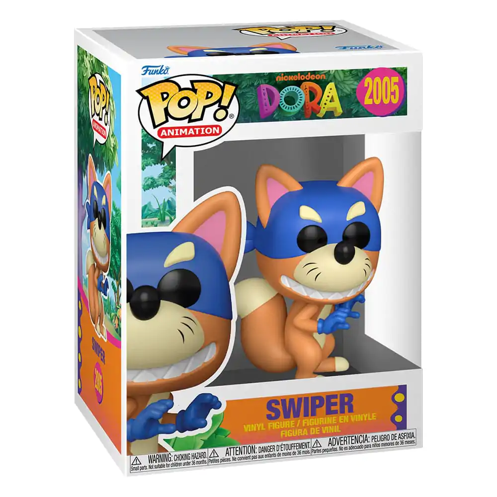 Dora the Explorer Funko POP! Animation Vinyl Figur Swiper 9 cm Produktfoto