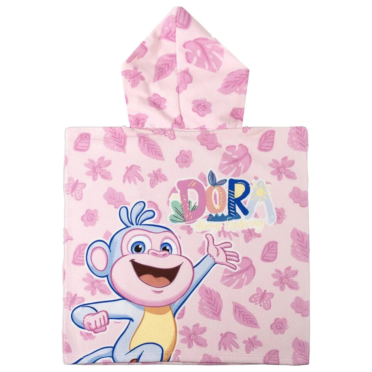 Dora the Explorer Mikrofaser-Poncho-Strandtuch Produktfoto