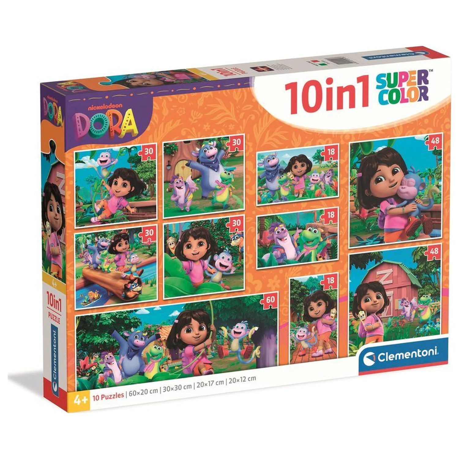Dora The Explorer Puzzle 10 in 1 Produktfoto