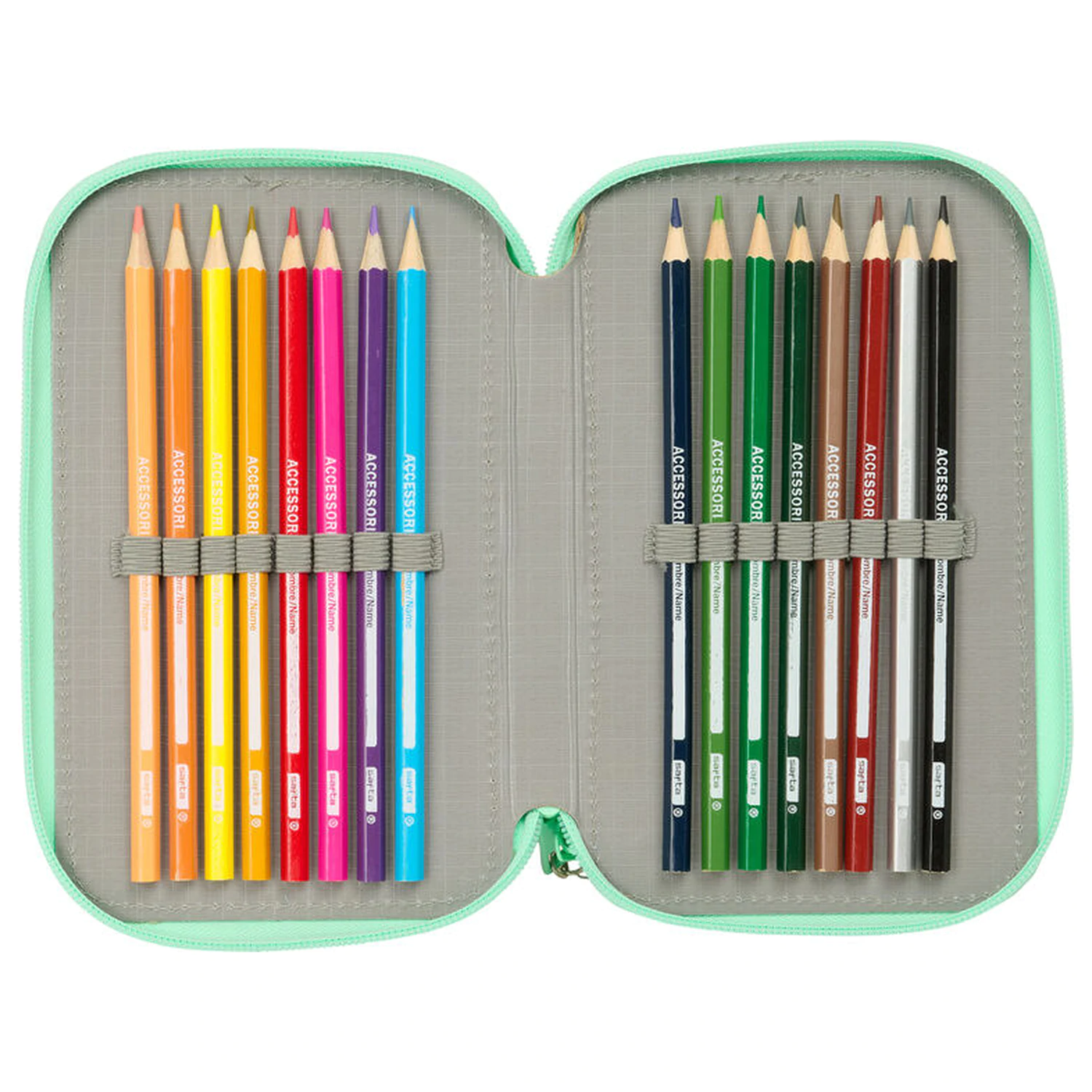 Dora the Explorer Dreifach-Federmäppchen 37-teilig Produktfoto