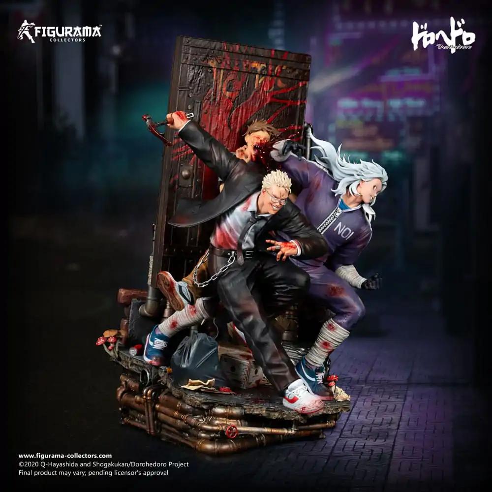 Dorohedoro Elite Diorama FigumiZ Elite 1/8 Shin & Noi Elite 39 cm Produktfoto