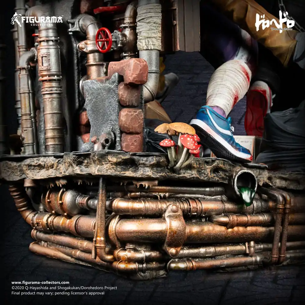 Dorohedoro Elite Diorama FigumiZ Elite 1/8 Shin & Noi Elite 39 cm Produktfoto