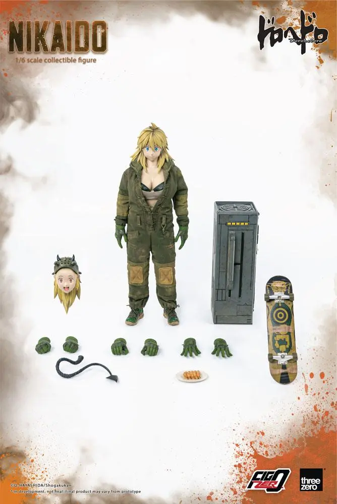 Dorohedoro FigZero Actionfigur 1/6 Nikaido 28 cm Produktfoto
