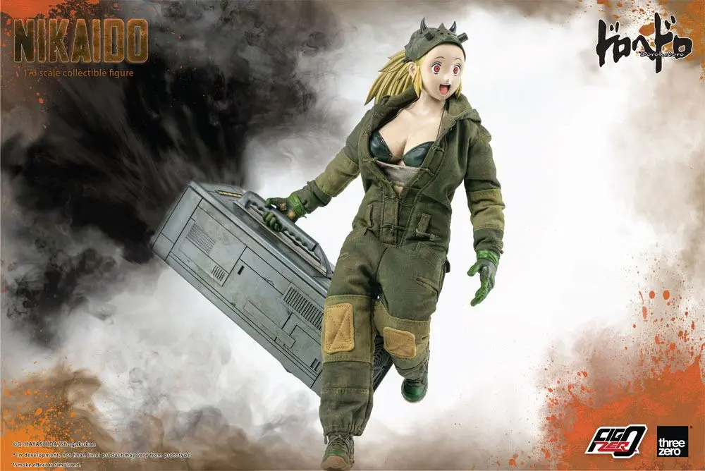 Dorohedoro FigZero Actionfigur 1/6 Nikaido 28 cm Produktfoto