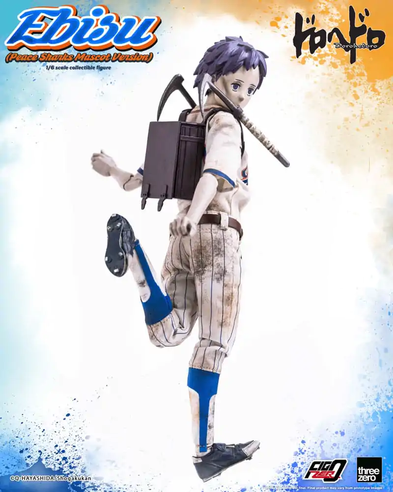 Dorohedoro FigZero Actionfigur 1/6 Ebisu Peace Sharks Mascot Ver. 24 cm Produktfoto