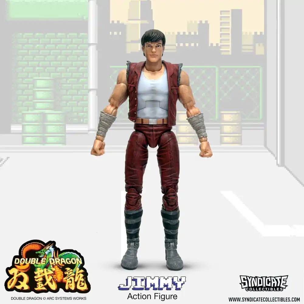 Double Dragon Deluxe Actionfigur 1/12 Jimmy 18 cm Produktfoto