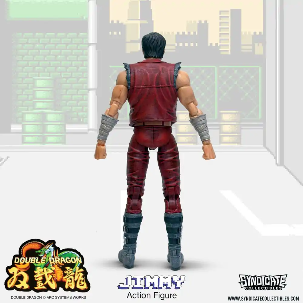 Double Dragon Deluxe Actionfigur 1/12 Jimmy 18 cm Produktfoto