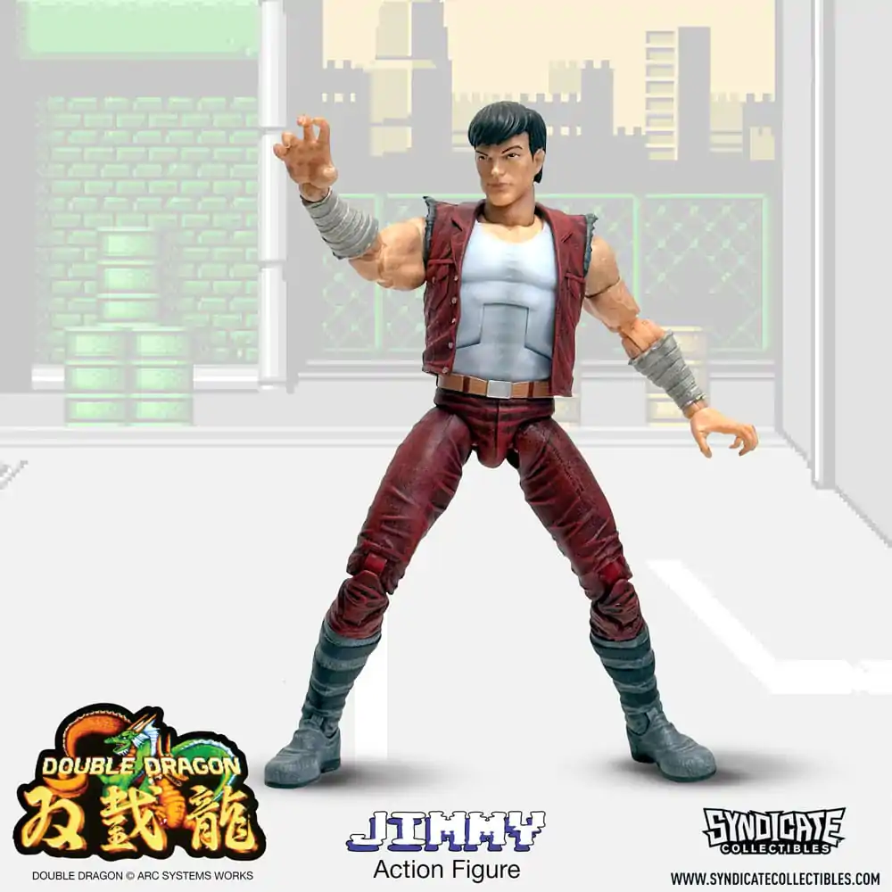 Double Dragon Deluxe Actionfigur 1/12 Jimmy 18 cm Produktfoto