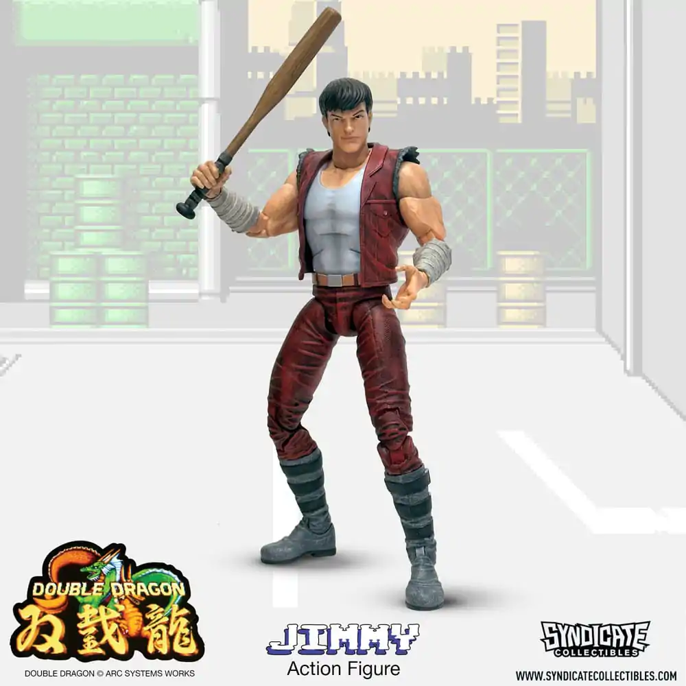 Double Dragon Deluxe Actionfigur 1/12 Jimmy 18 cm Produktfoto