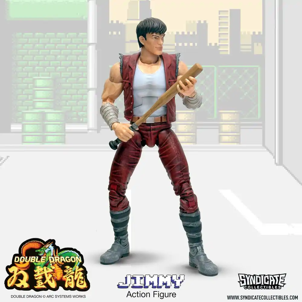 Double Dragon Deluxe Actionfigur 1/12 Jimmy 18 cm Produktfoto