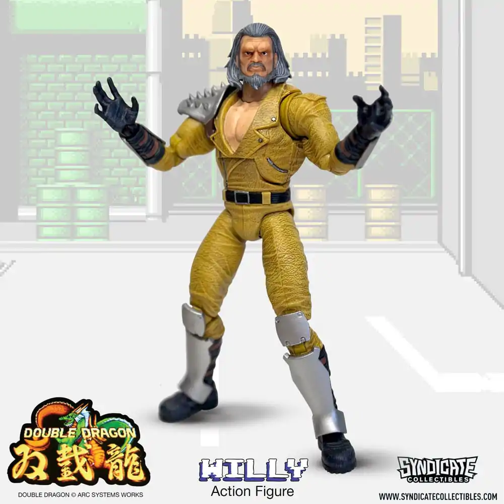 Double Dragon Deluxe Actionfigur 1/12 Willy 18 cm Produktfoto