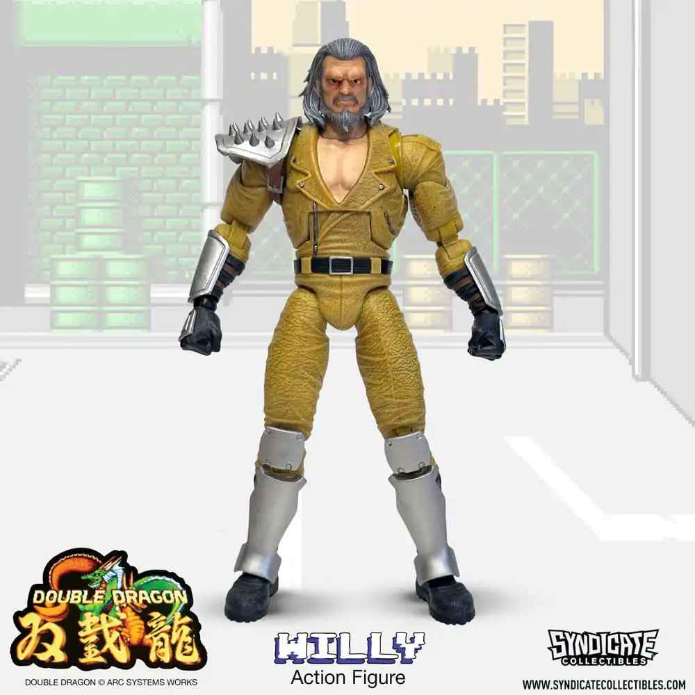 Double Dragon Deluxe Actionfigur 1/12 Willy 18 cm Produktfoto