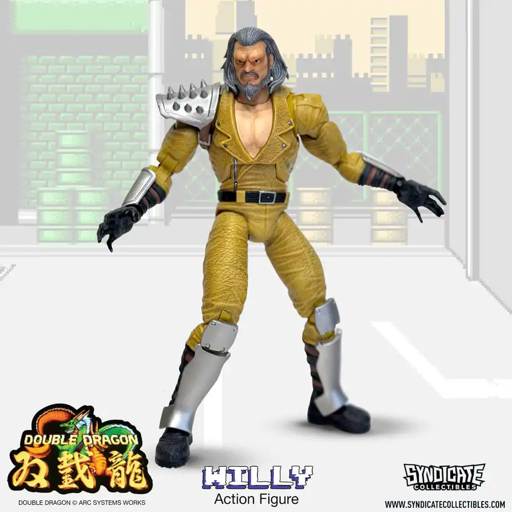 Double Dragon Deluxe Actionfigur 1/12 Willy 18 cm Produktfoto