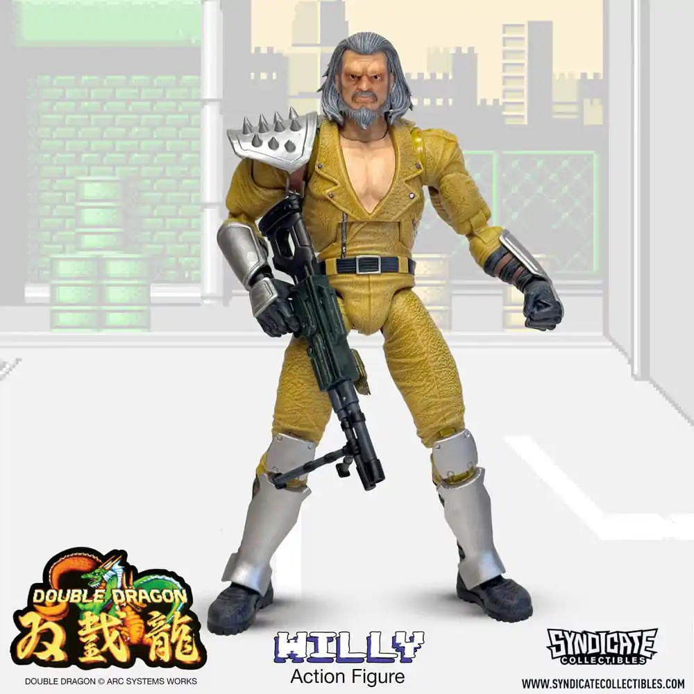 Double Dragon Deluxe Actionfigur 1/12 Willy 18 cm Produktfoto