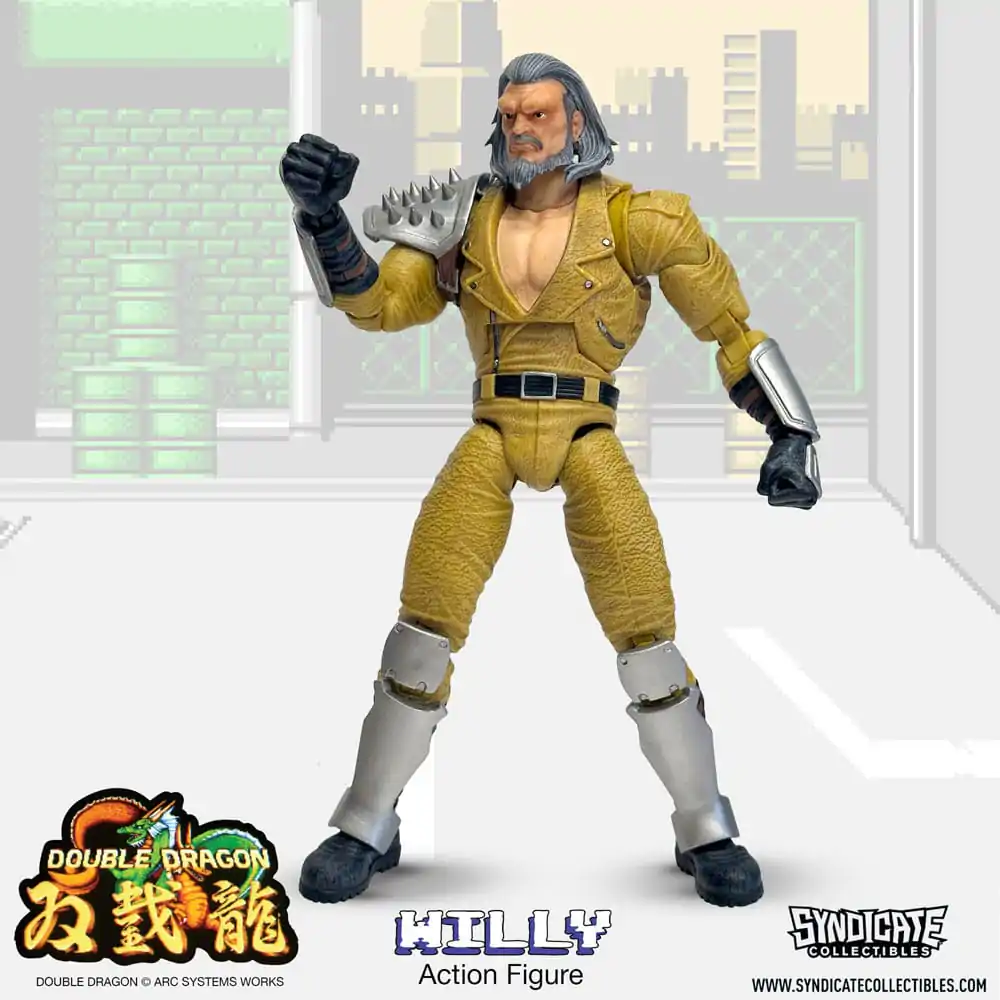 Double Dragon Deluxe Actionfigur 1/12 Willy 18 cm Produktfoto