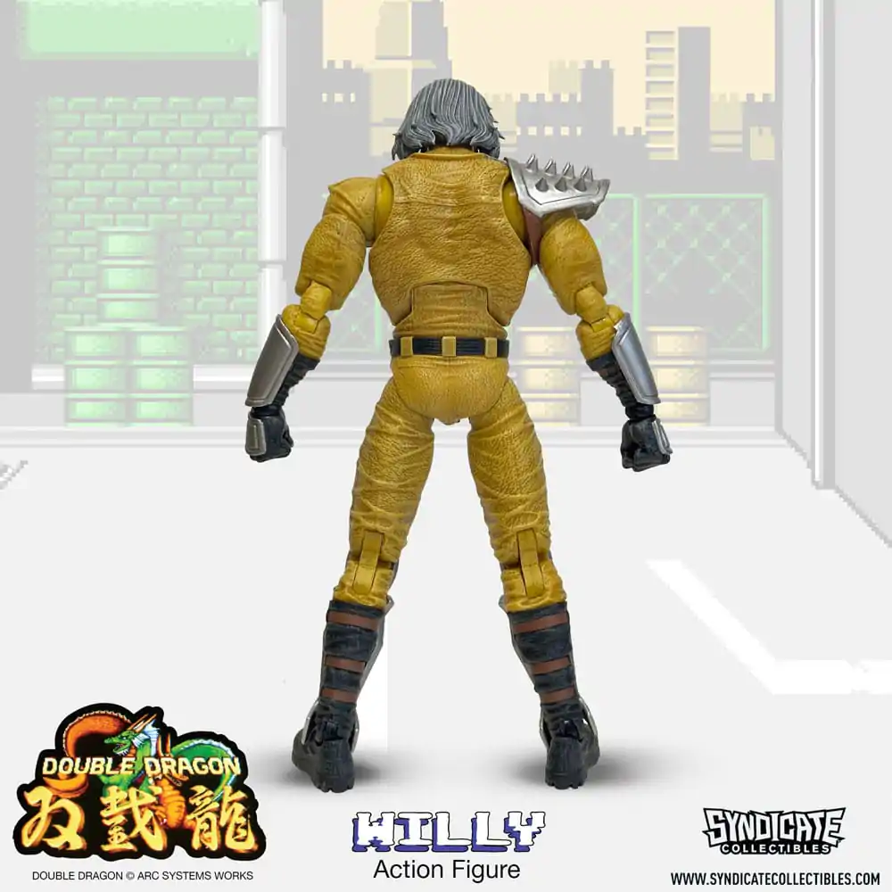 Double Dragon Deluxe Actionfigur 1/12 Willy 18 cm Produktfoto