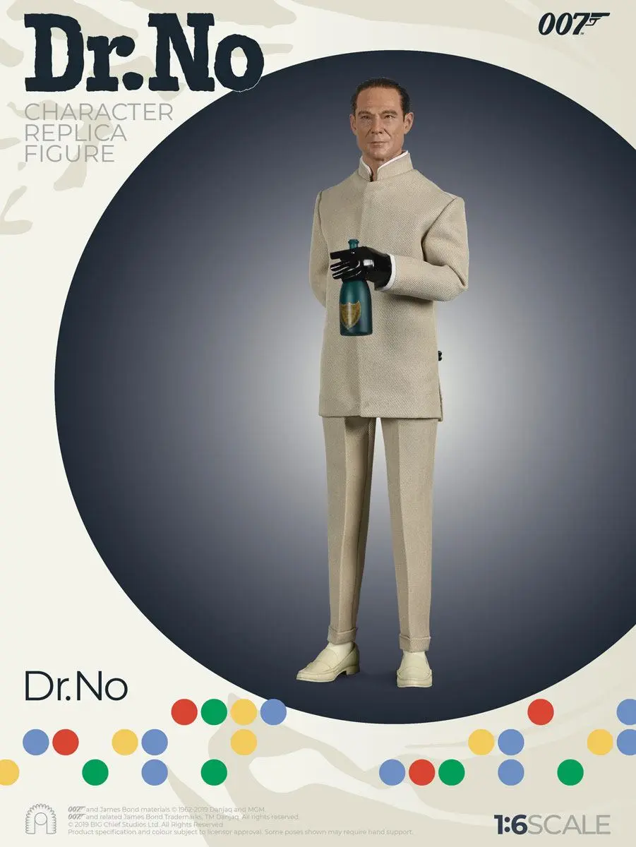 James Bond - 007 jagt Dr. No Collector Figure Series Actionfigur 1/6 Dr. No Limited Edition 30 cm Produktfoto
