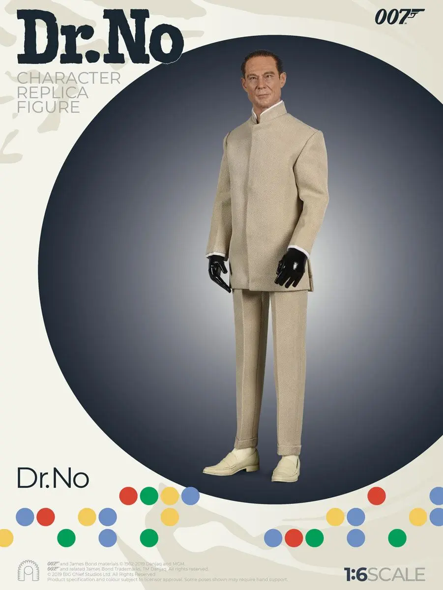 James Bond - 007 jagt Dr. No Collector Figure Series Actionfigur 1/6 Dr. No Limited Edition 30 cm Produktfoto