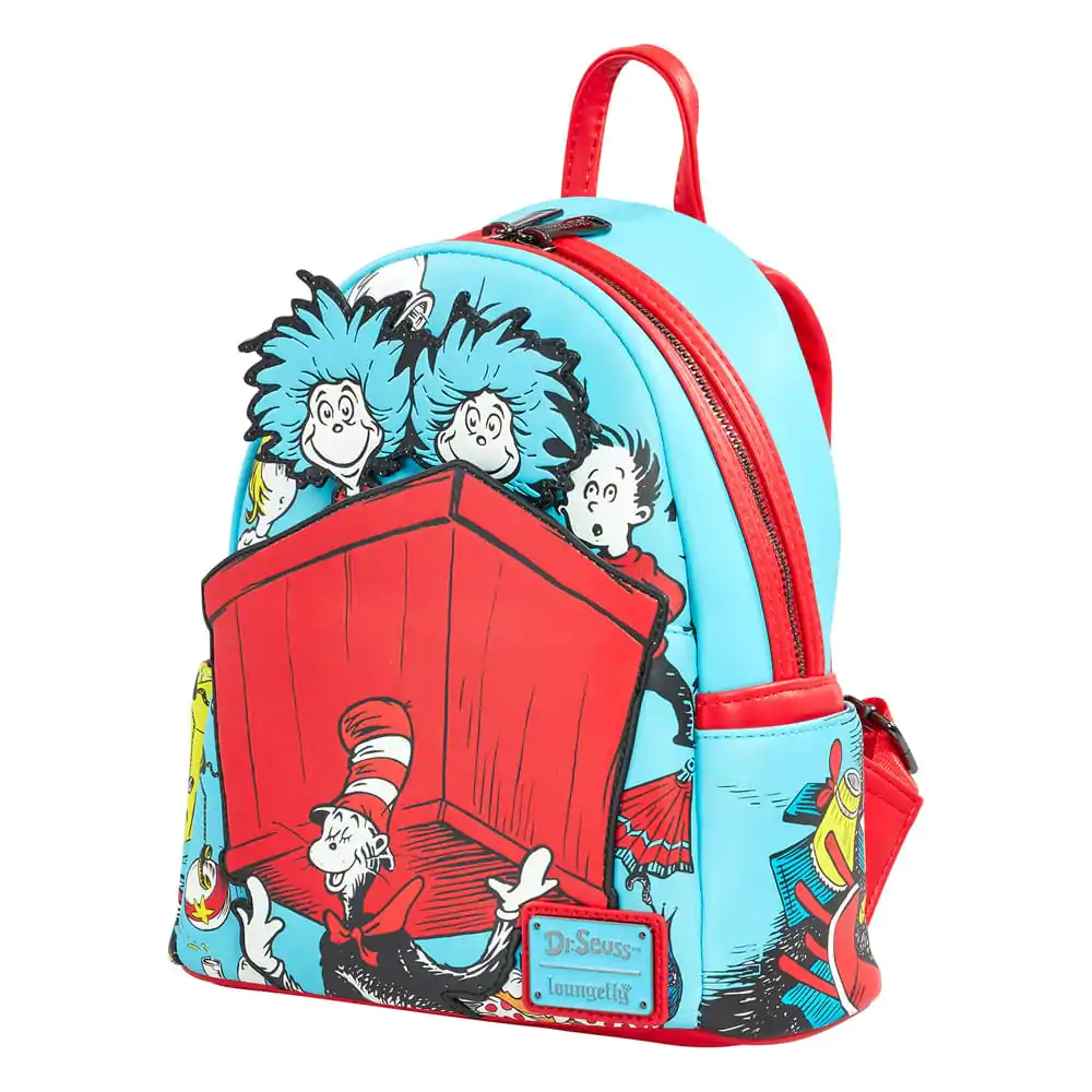 Dr. Seuss by Loungefly Rucksack Mini Thing 1 &amp; Thing 2 Box Produktfoto