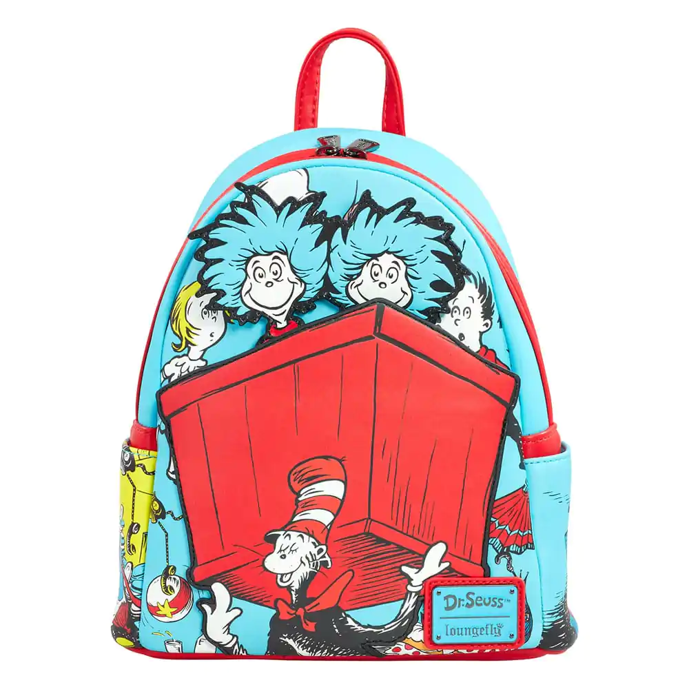 Dr. Seuss by Loungefly Rucksack Mini Thing 1 &amp; Thing 2 Box Produktfoto