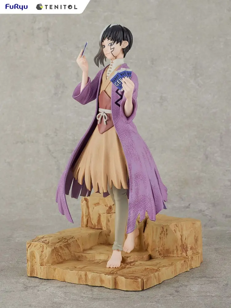 Dr. Stone PVC Statue Gen Asagiri 28 cm termékfotó