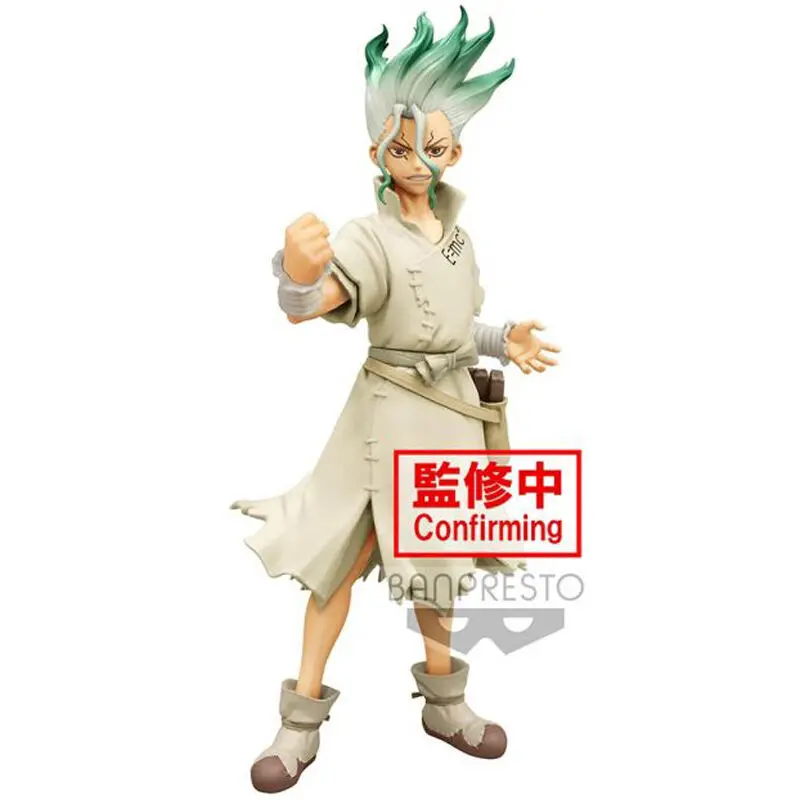 Dr. Stone Stone World Senku Ishigami Figur 18cm termékfotó