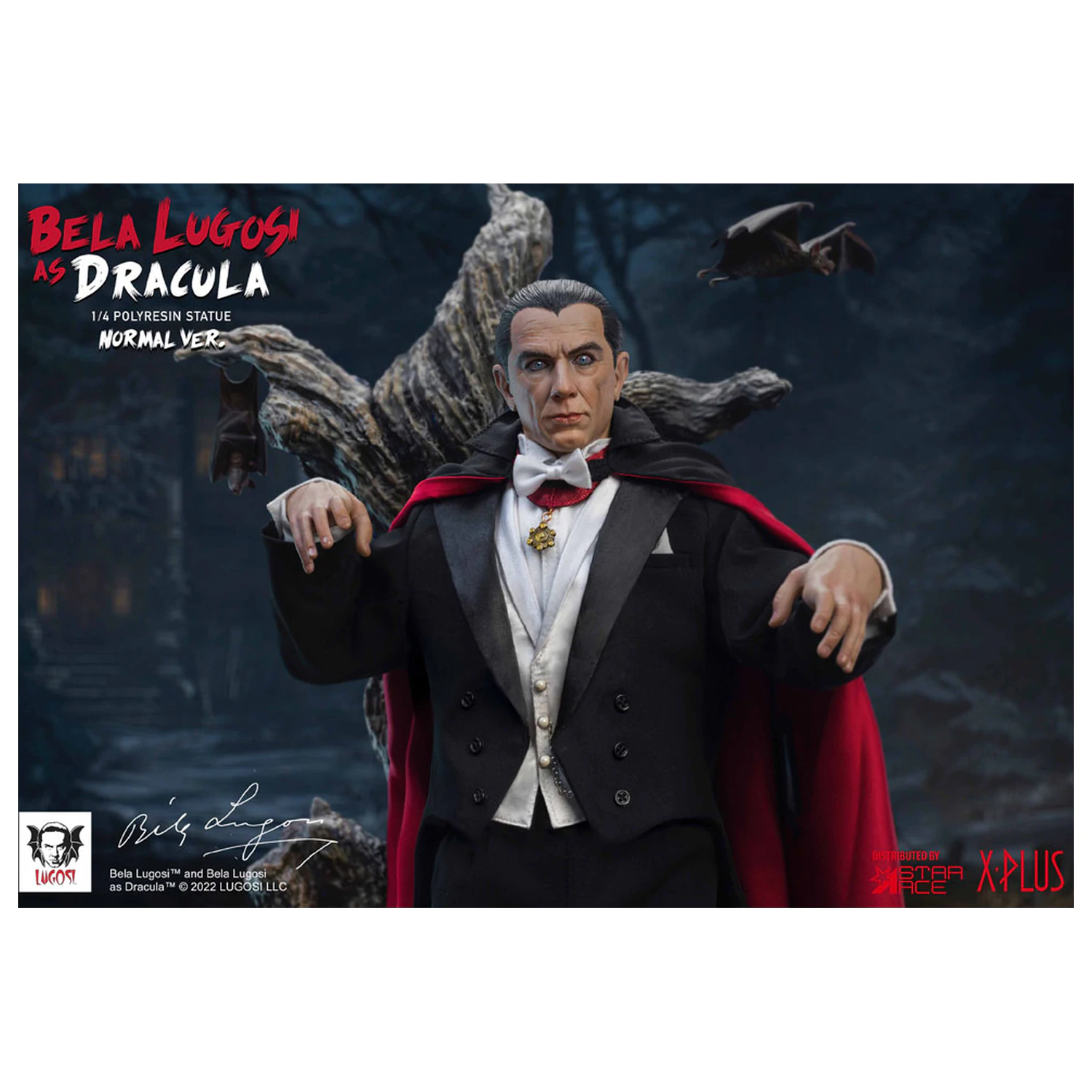 Dracula (1931) Herausragender Maßstab Statue 1/4 Bela Lugosi als Dracula 60 Zentimeter Produktfoto