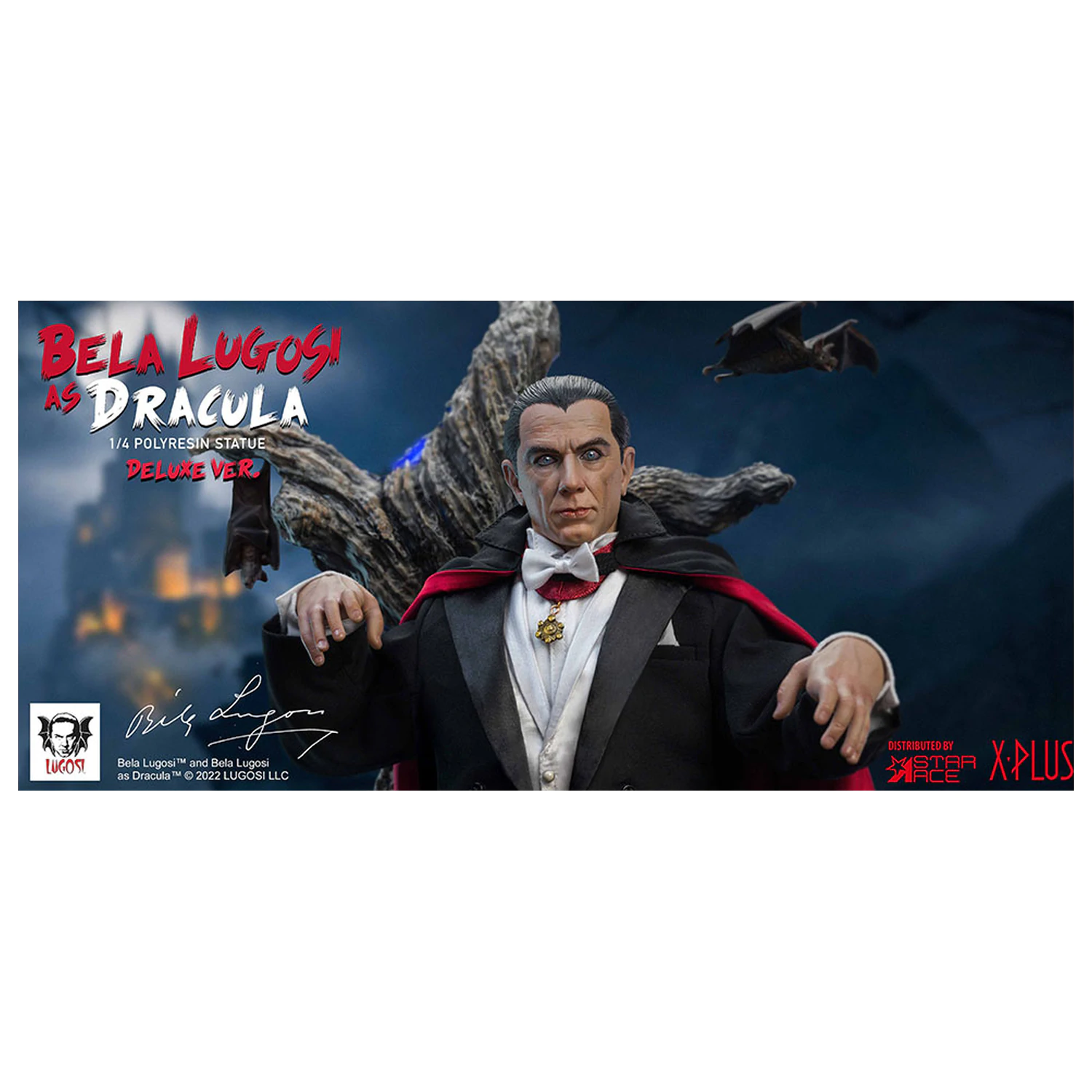 Dracula (1931) Superb Scale Statue 1/4 Bela Lugosi als Dracula Deluxe Version 60 Zentimeter Produktfoto