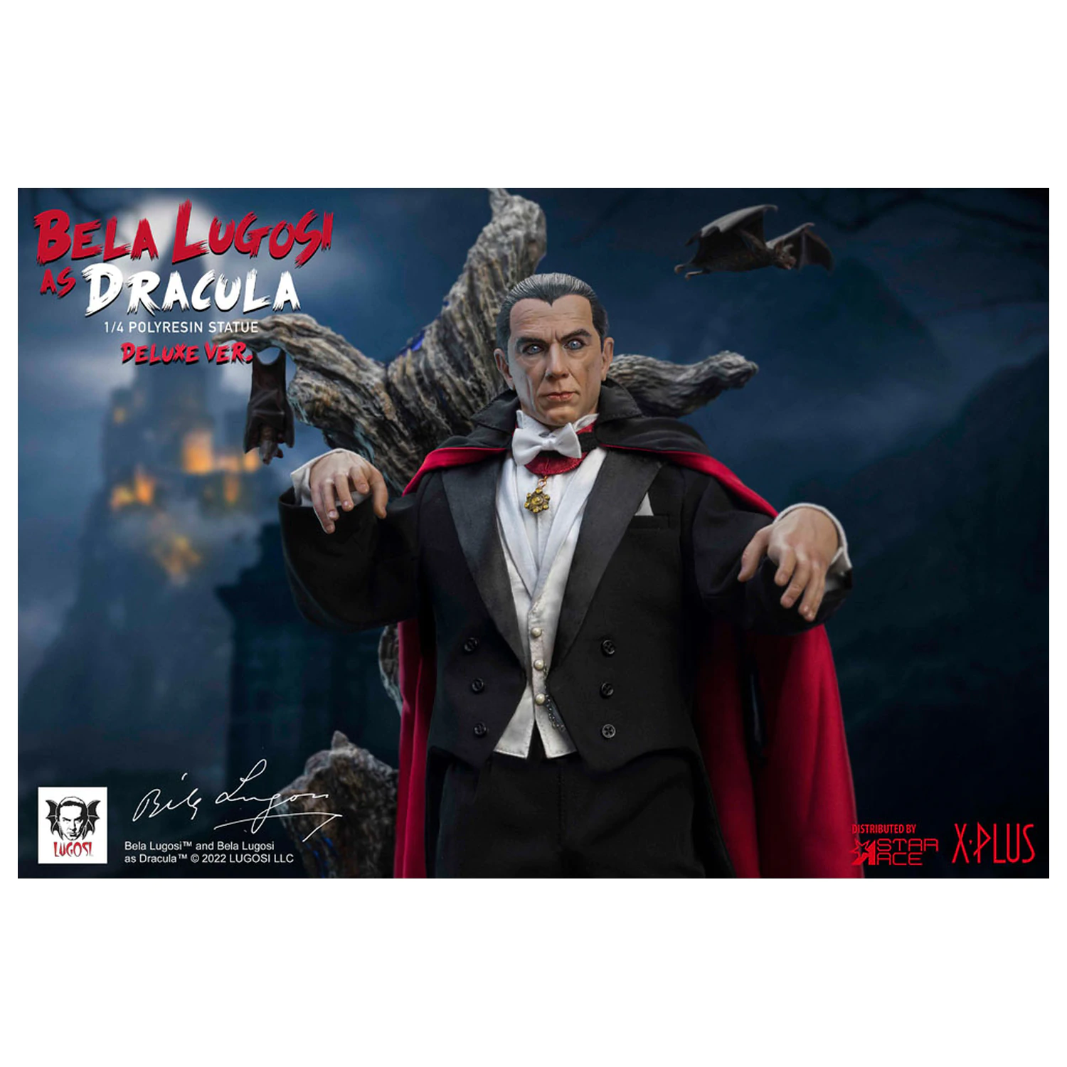 Dracula (1931) Superb Scale Statue 1/4 Bela Lugosi als Dracula Deluxe Version 60 Zentimeter Produktfoto