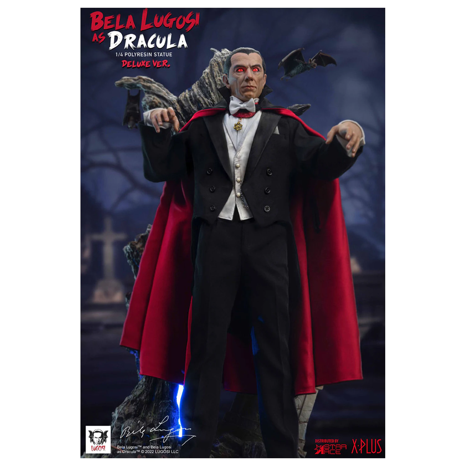 Dracula (1931) Superb Scale Statue 1/4 Bela Lugosi als Dracula Deluxe Version 60 Zentimeter Produktfoto