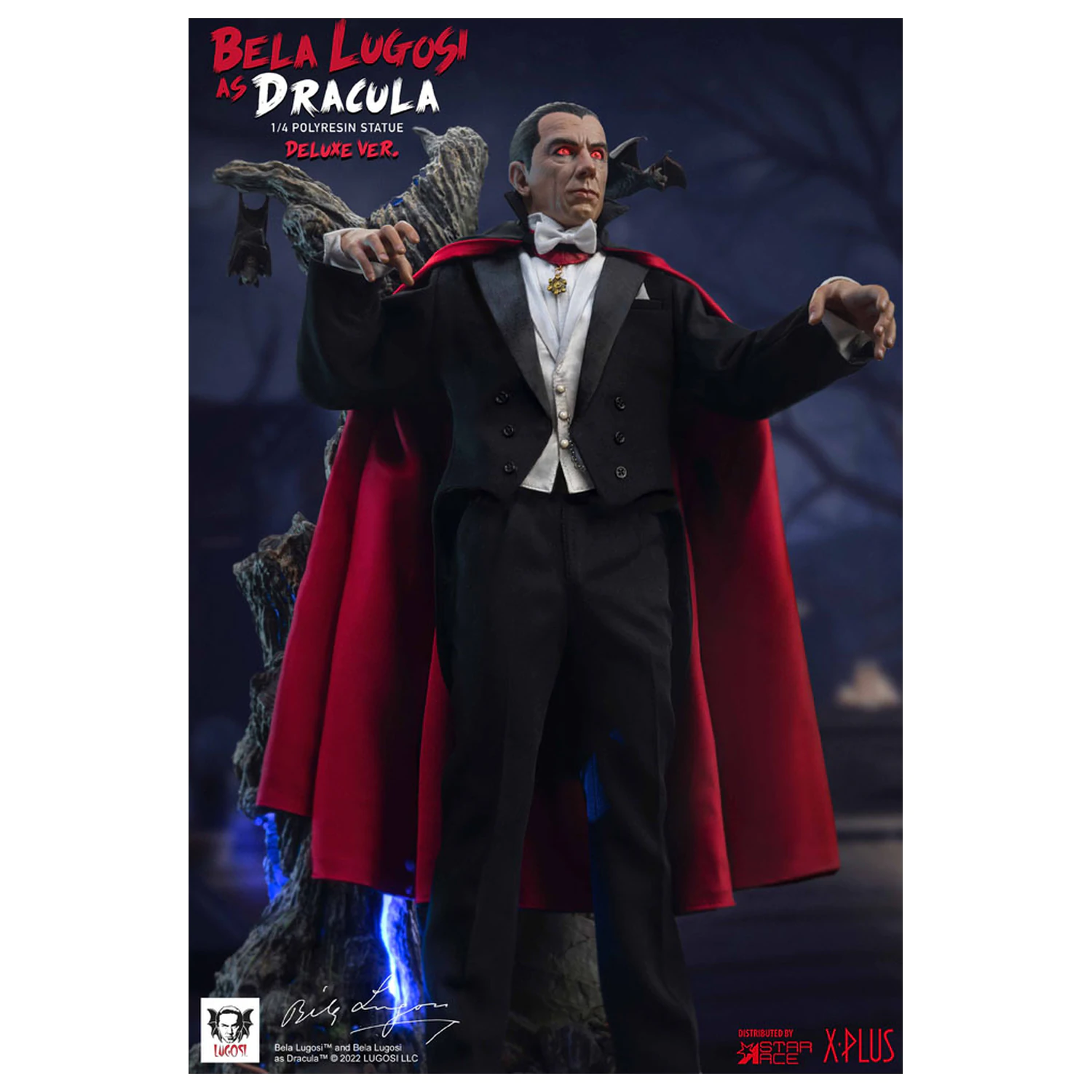 Dracula (1931) Superb Scale Statue 1/4 Bela Lugosi als Dracula Deluxe Version 60 Zentimeter Produktfoto