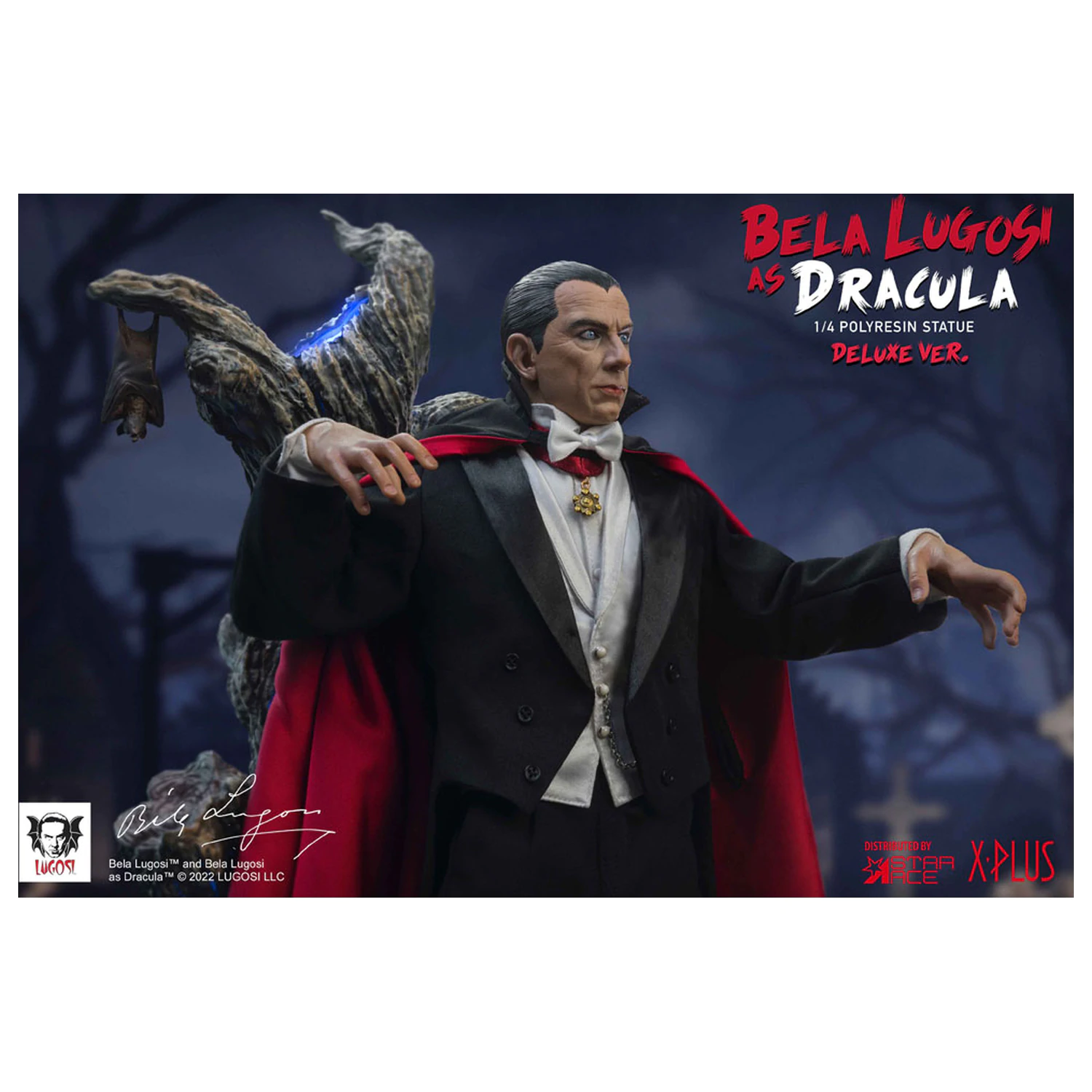 Dracula (1931) Superb Scale Statue 1/4 Bela Lugosi als Dracula Deluxe Version 60 Zentimeter Produktfoto