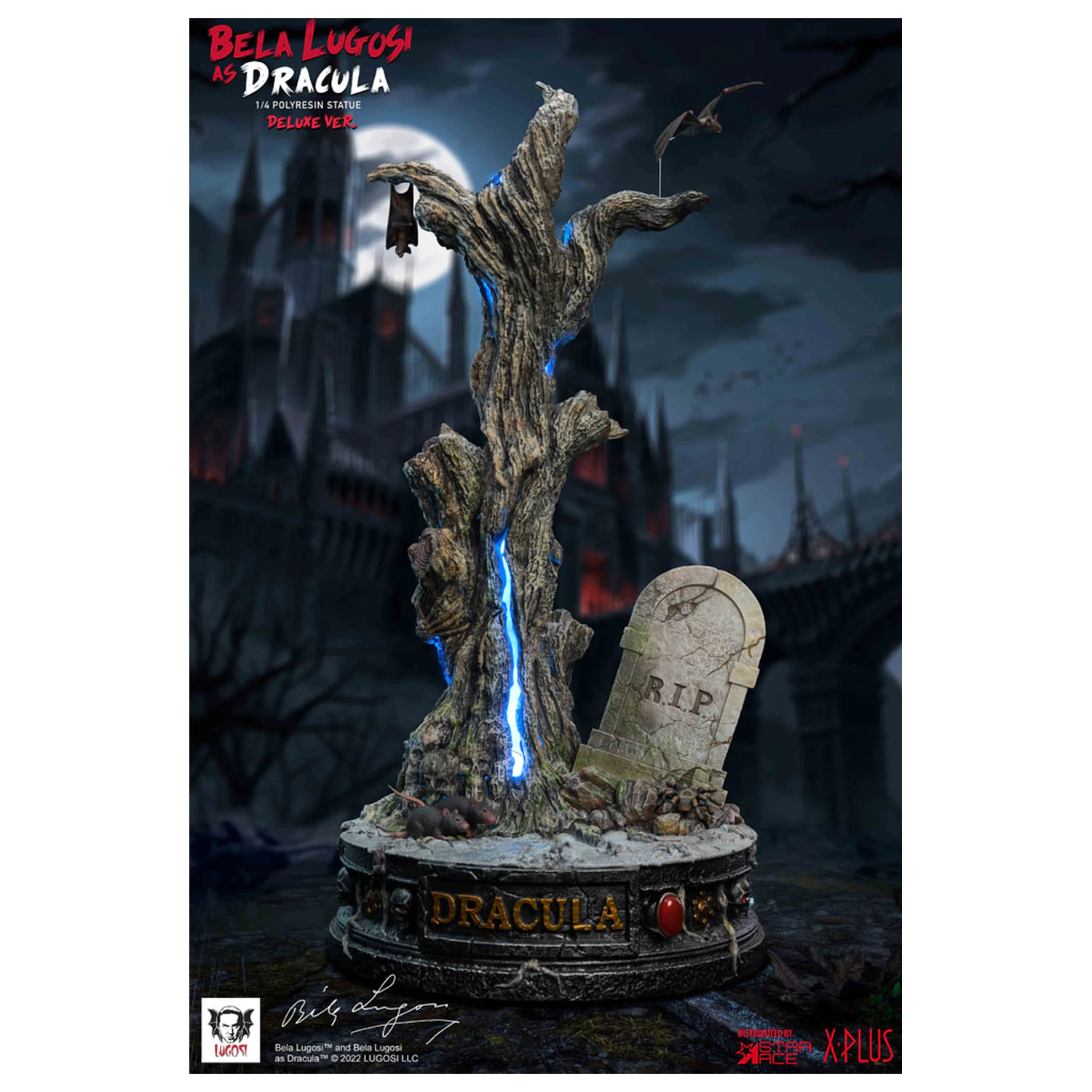 Dracula (1931) Superb Scale Statue 1/4 Bela Lugosi als Dracula Deluxe Version 60 Zentimeter Produktfoto