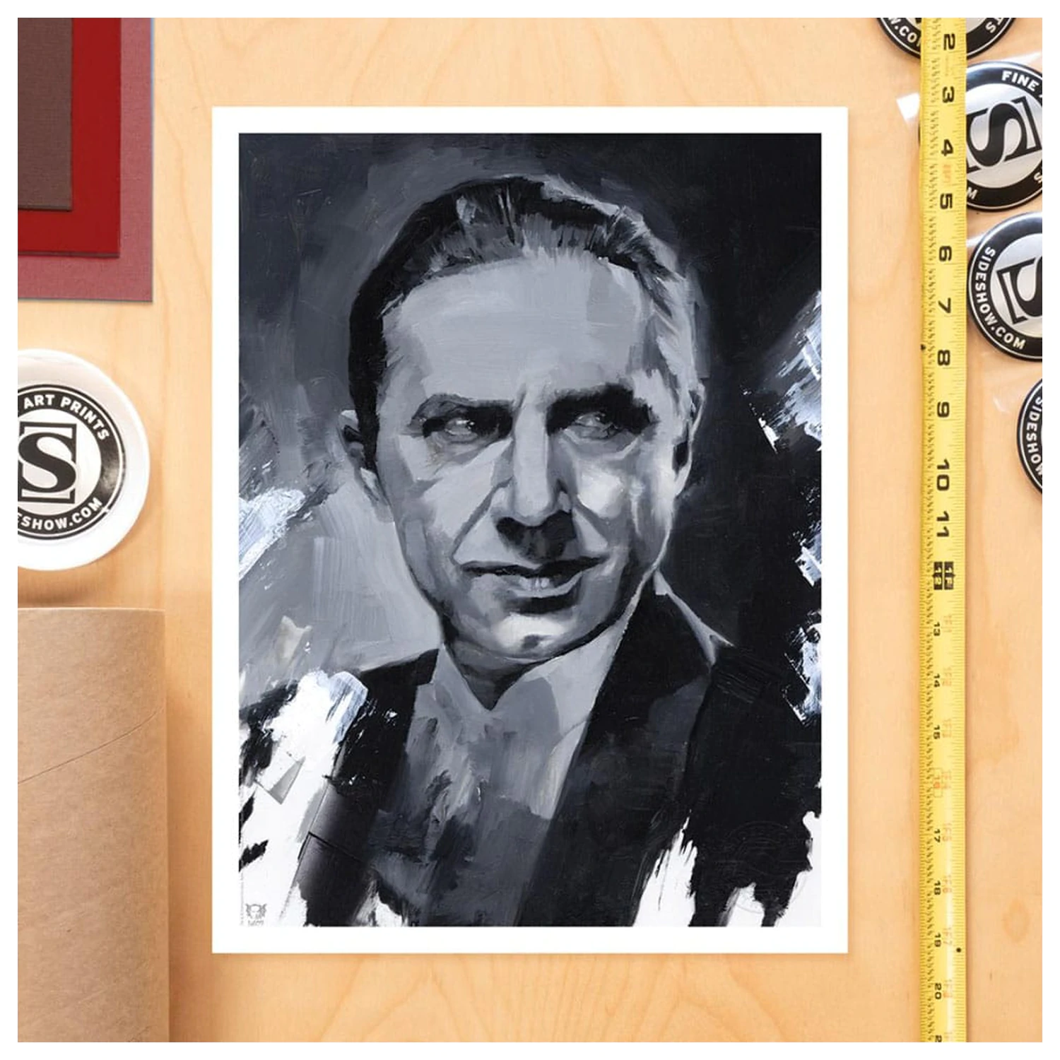 Dracula Art Print Dracula von Chris Valentine 41 x 31 cm - ungerahmt Produktfoto