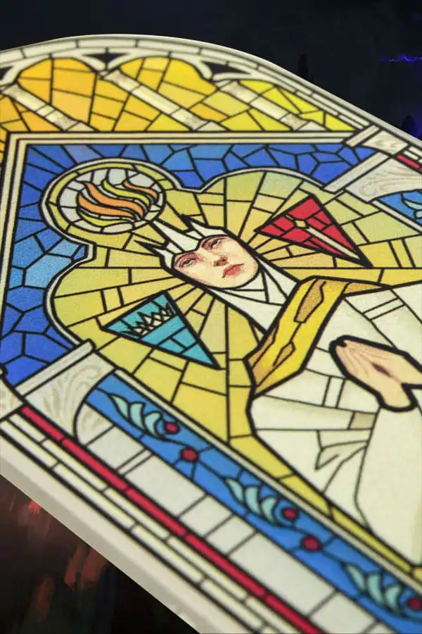 Dragon Age Christbaumanhänger Andraste Stain Glass Produktfoto