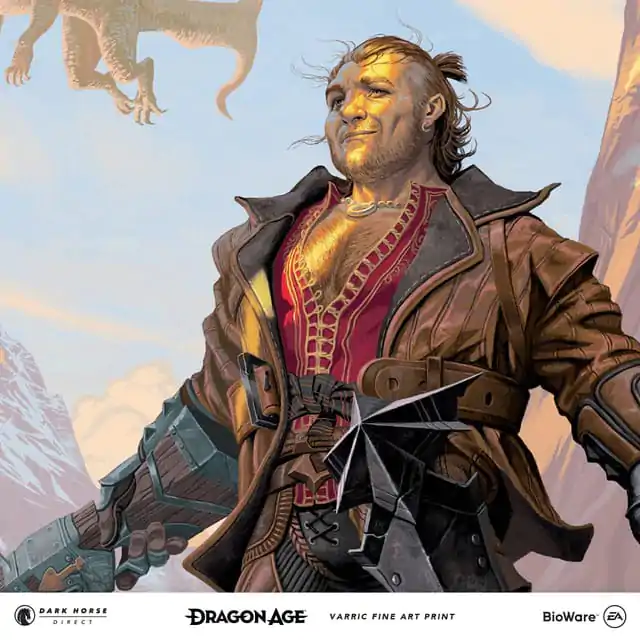 Dragon Age Kunstdruck Varric 45 x 60 cm Produktfoto